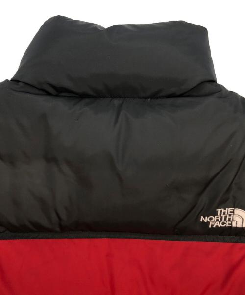 THE NORTH FACE（ザ ノース フェイス）THE NORTH FACE (ザ ノース フェイス) ダウンベスト レッド×ブラック サイズ:SIZE Mの古着・服飾アイテム