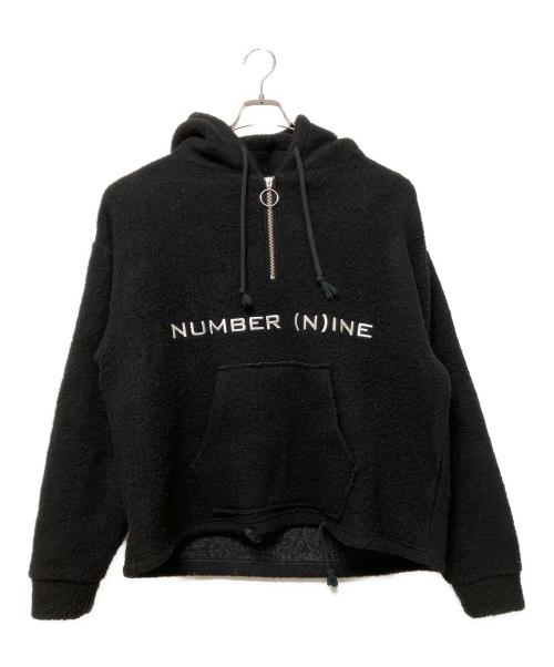 NUMBER (N)INE（ナンバーナイン）NUMBER (N)INE (ナンバーナイン) パーカー ブラック サイズ:3の古着・服飾アイテム
