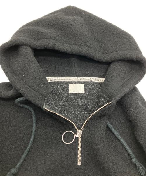 NUMBER (N)INE（ナンバーナイン）NUMBER (N)INE (ナンバーナイン) パーカー ブラック サイズ:3の古着・服飾アイテム