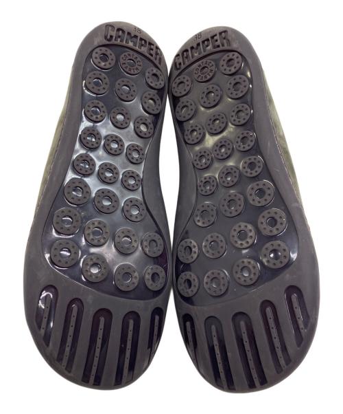 CAMPER（カンペール）CAMPER (カンペール) peu cami　ローカットスニーカー オリーブ サイズ:SIZE 24cmの古着・服飾アイテム