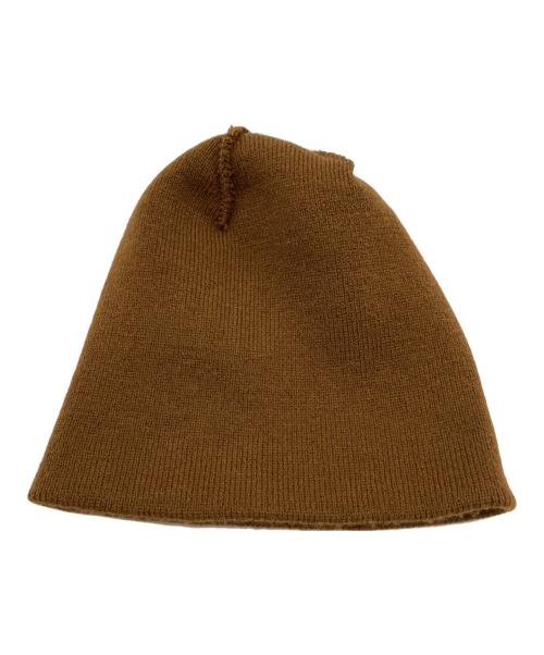 stussy（ステューシー）stussy (ステューシー) ニット帽 ブラウン サイズ:57の古着・服飾アイテム
