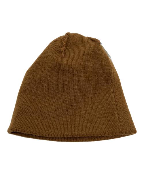 stussy（ステューシー）stussy (ステューシー) ニット帽 ブラウン サイズ:57の古着・服飾アイテム