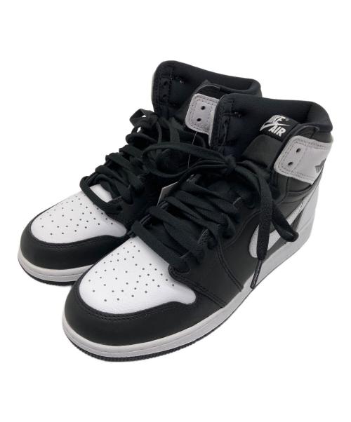 NIKE（ナイキ）NIKE (ナイキ) Nike GS Air Jordan 1 Retro High OG ブラック×ホワイト サイズ:25の古着・服飾アイテム