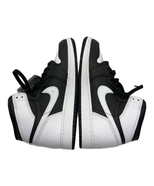 NIKE（ナイキ）NIKE (ナイキ) Nike GS Air Jordan 1 Retro High OG ブラック×ホワイト サイズ:25の古着・服飾アイテム