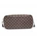 中古・古着 LOUIS VUITTON (ルイ ヴィトン) ダミエ　トートバッグ ブラウン：130000円