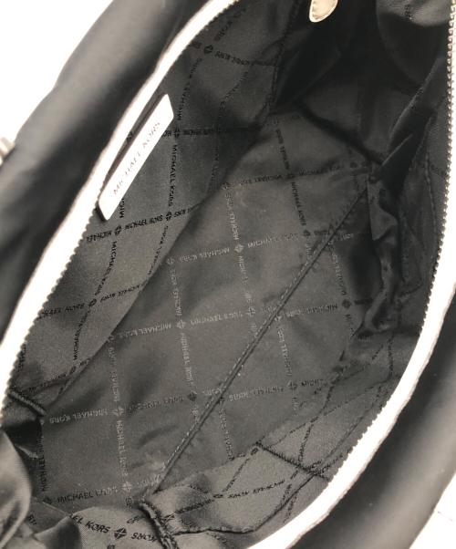 MICHAEL KORS（マイケル・コース）MICHAEL KORS (マイケル・コース) 2WAYバッグ ブラック×ホワイトの古着・服飾アイテム