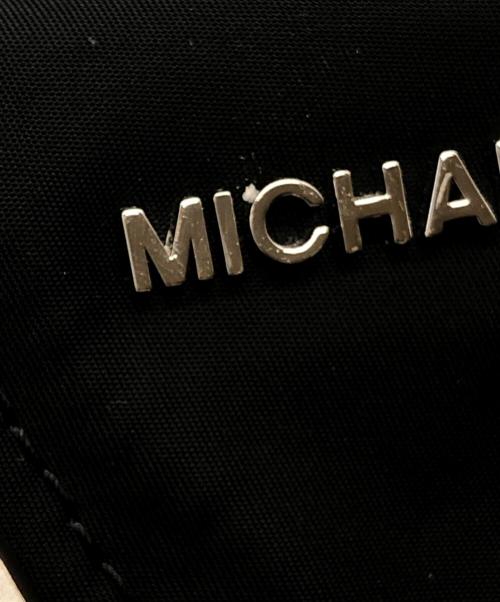 MICHAEL KORS（マイケル・コース）MICHAEL KORS (マイケル・コース) 2WAYバッグ ブラック×ホワイトの古着・服飾アイテム