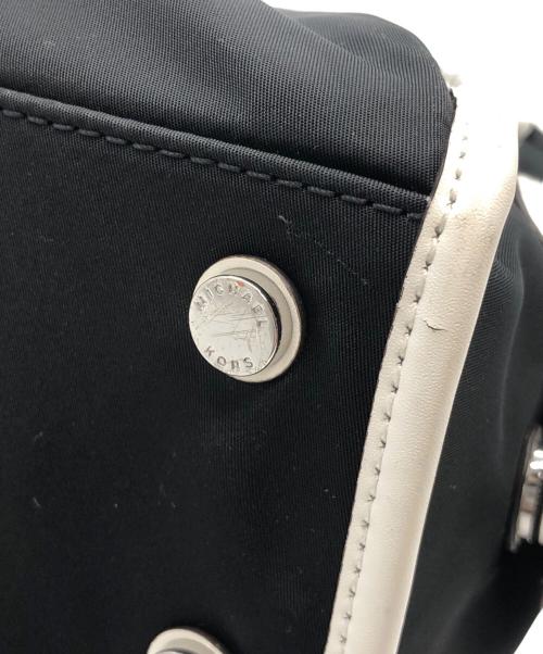 MICHAEL KORS（マイケル・コース）MICHAEL KORS (マイケル・コース) 2WAYバッグ ブラック×ホワイトの古着・服飾アイテム