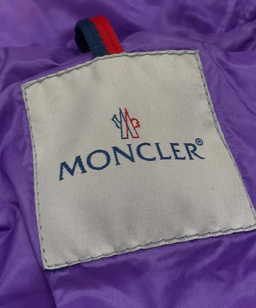 MONCLER（モンクレール）MONCLER (モンクレール) BADIA パープル サイズ:00の古着・服飾アイテム