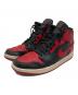 NIKE（ナイキ）の古着「Air Jordan 1 Mid　ハイカットスニーカー」｜レッド×ブラック