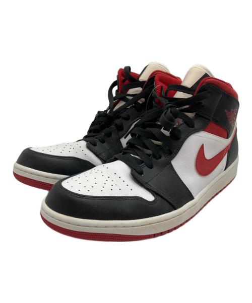 NIKE（ナイキ）NIKE (ナイキ) Air Jordan 1 Mid　ハイカットスニーカー ブラック×ホワイト サイズ:SIZE 30cmの古着・服飾アイテム