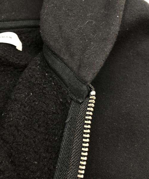 RHC Ron Herman（アールエイチシー ロンハーマン）RHC Ron Herman (アールエイチシー ロンハーマン) Basic Sweat Zip Hoodie　ジップパーカー ブラック サイズ:SIZE Lの古着・服飾アイテム
