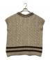 oldderby Knitwear (オールドダービーニットウェア) ニットベスト ベージュ サイズ:Free：4000円