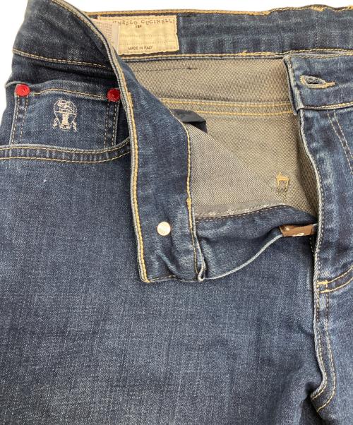 BRUNELLO CUCINELLI（ブルネロクチネリ）BRUNELLO CUCINELLI (ブルネロクチネリ) デニムパンツ インディゴ サイズ:36の古着・服飾アイテム