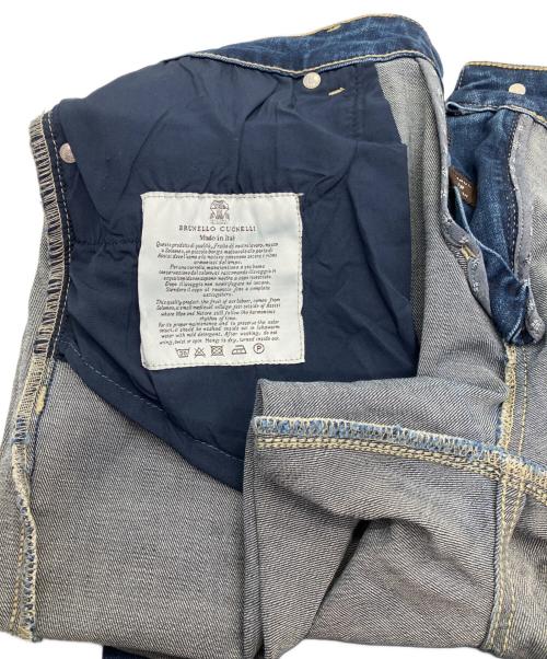 BRUNELLO CUCINELLI（ブルネロクチネリ）BRUNELLO CUCINELLI (ブルネロクチネリ) デニムパンツ インディゴ サイズ:36の古着・服飾アイテム