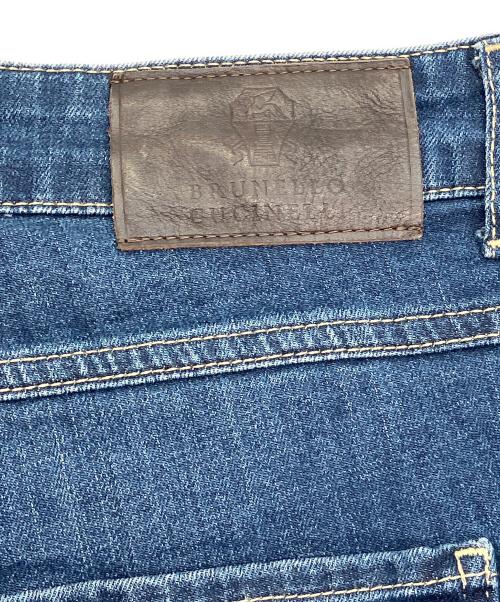 BRUNELLO CUCINELLI（ブルネロクチネリ）BRUNELLO CUCINELLI (ブルネロクチネリ) デニムパンツ インディゴ サイズ:36の古着・服飾アイテム