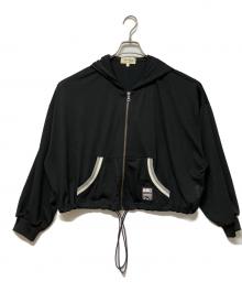 AVIREX（アヴィレックス）の古着「メッシュジップジャケット」｜ブラック