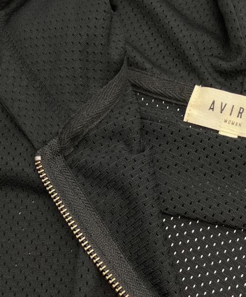 AVIREX（アヴィレックス）AVIREX (アヴィレックス) メッシュジップジャケット ブラック サイズ:Freeの古着・服飾アイテム
