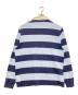 POLO RALPH LAUREN (ポロ・ラルフローレン) ラガーシャツ スカイブルー×ブルー サイズ: XL：5000円