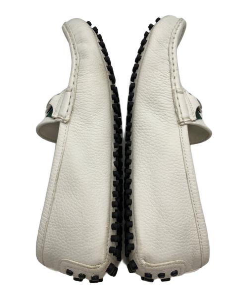 GUCCI（グッチ）GUCCI (グッチ) ドライビングシューズ ホワイト サイズ:SIZE 37 1/2の古着・服飾アイテム