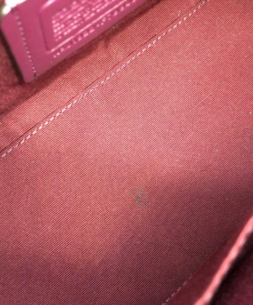 COACH（コーチ）COACH (コーチ) 2WAYバッグ パープルの古着・服飾アイテム