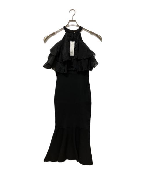 ROYAL PARTY（ロイヤルパーティ）ROYAL PARTY (ロイヤルパーティ) オフショルダーワンピース ブラック サイズ:Freeの古着・服飾アイテム