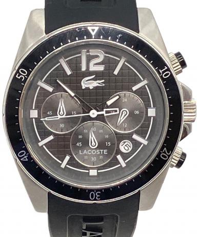 中古・古着通販】LACOSTE (ラコステ) クロノグラフ ブラック｜ブランド