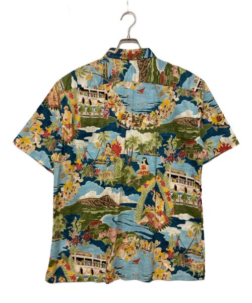 TORI RICHERD（トリ リチャード）TORI RICHERD (トリ リチャード) BOAT DAY ALOHA ブルー サイズ:XLの古着・服飾アイテム