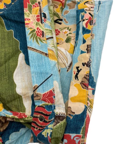 TORI RICHERD（トリ リチャード）TORI RICHERD (トリ リチャード) BOAT DAY ALOHA ブルー サイズ:XLの古着・服飾アイテム