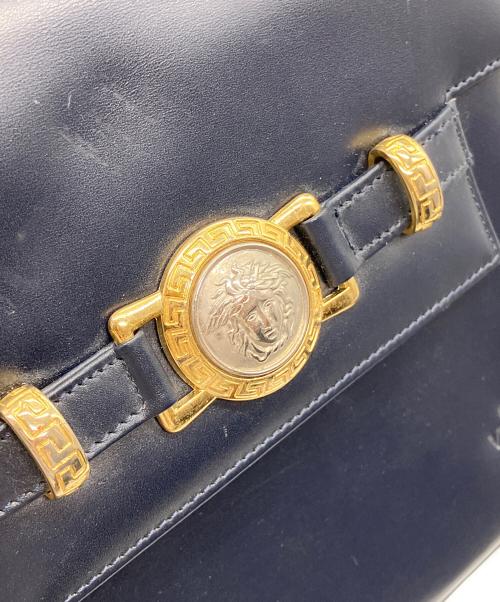 GIANNI VERSACE（ジャンニ・ヴェルサーチ）GIANNI VERSACE (ジャンニ・ヴェルサーチ) チェーンショルダーバッグ ブラックの古着・服飾アイテム