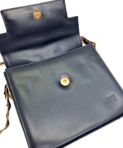 GIANNI VERSACE（ジャンニ・ヴェルサーチ）GIANNI VERSACE (ジャンニ・ヴェルサーチ) チェーンショルダーバッグ ブラックの古着・服飾アイテム