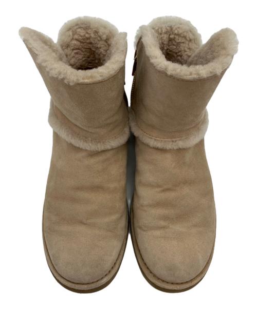 UGG（アグ）UGG (アグ) ショートブーツ ベージュ サイズ:23の古着・服飾アイテム