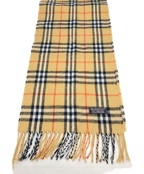 Burberry's（バーバリー）Burberry's (バーバリー) マフラー ベージュの古着・服飾アイテム