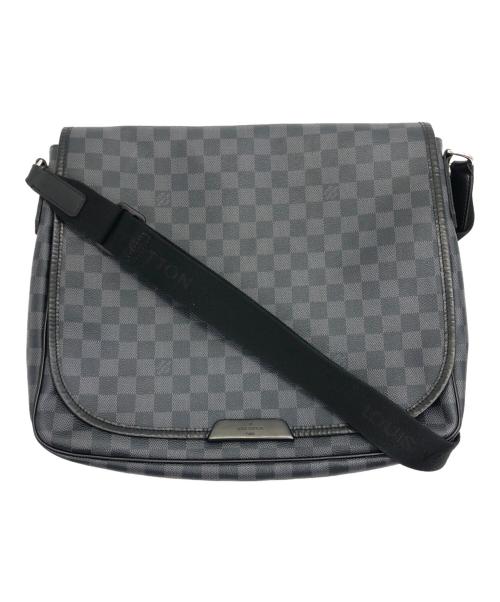 LOUIS VUITTON（ルイ ヴィトン）LOUIS VUITTON (ルイ ヴィトン) ダミエ　メッセンジャーバッグ ブラックの古着・服飾アイテム