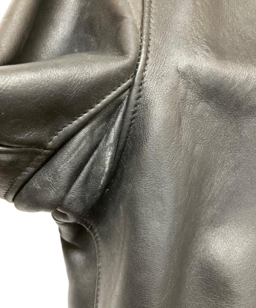 Schott（ショット）Schott (ショット) ボアライナー付シングルライダースレザージャケット ブラック サイズ:40の古着・服飾アイテム
