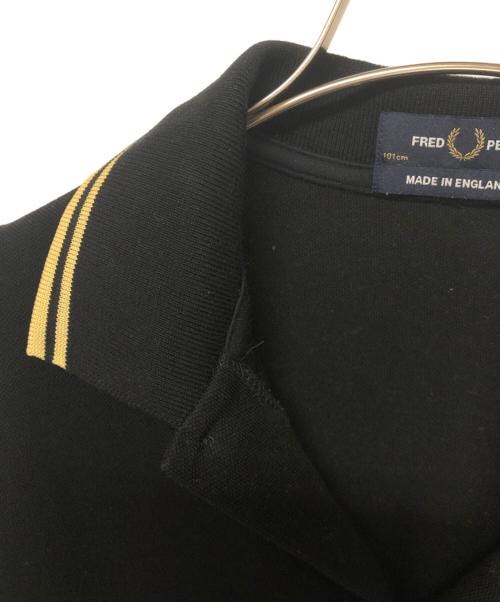 FRED PERRY（フレッドペリー）FRED PERRY (フレッドペリー) ポロシャツ ブラック サイズ:SIZE 40の古着・服飾アイテム