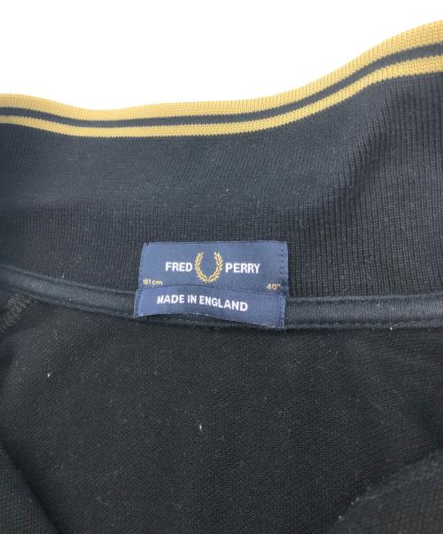 FRED PERRY（フレッドペリー）FRED PERRY (フレッドペリー) ポロシャツ ブラック サイズ:SIZE 40の古着・服飾アイテム