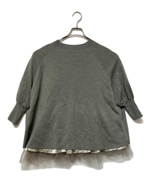 BEARDSLEY（ビアズリー）BEARDSLEY (ビアズリー) チュチュキャミニット グレー サイズ:Freeの古着・服飾アイテム