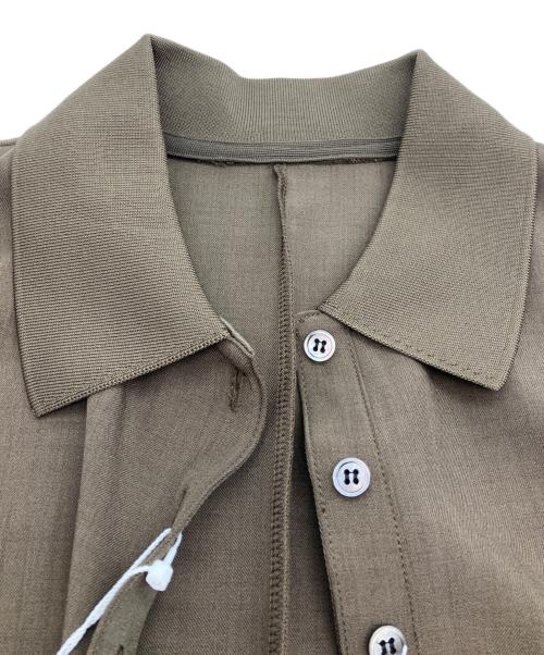 Adam et Rope（アダム エ ロペ）Adam et Rope (アダム エ ロペ) ポロシャツオールインワン ブラウン サイズ:38の古着・服飾アイテム