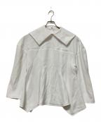 ENFOLDエンフォルド）の古着「長袖シャツ」｜ホワイト