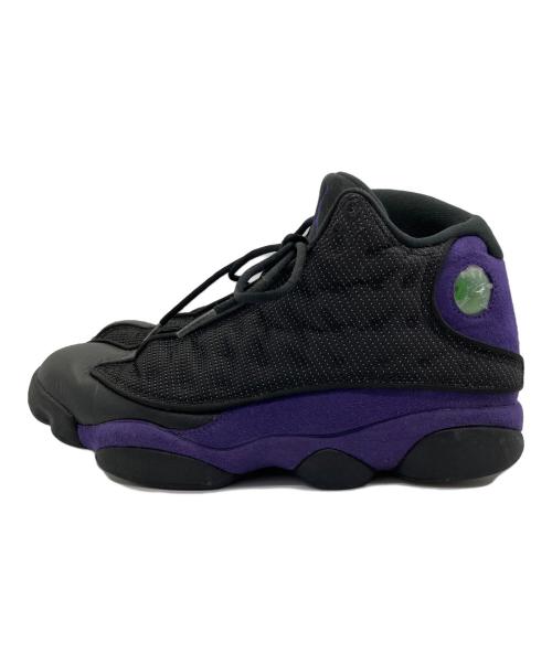 NIKE（ナイキ）NIKE (ナイキ) AIR JORDAN13 パープル×ブラック サイズ:26.5の古着・服飾アイテム