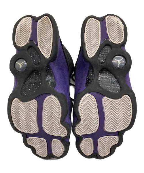 NIKE（ナイキ）NIKE (ナイキ) AIR JORDAN13 パープル×ブラック サイズ:26.5の古着・服飾アイテム