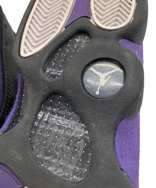 NIKE（ナイキ）NIKE (ナイキ) AIR JORDAN13 パープル×ブラック サイズ:26.5の古着・服飾アイテム