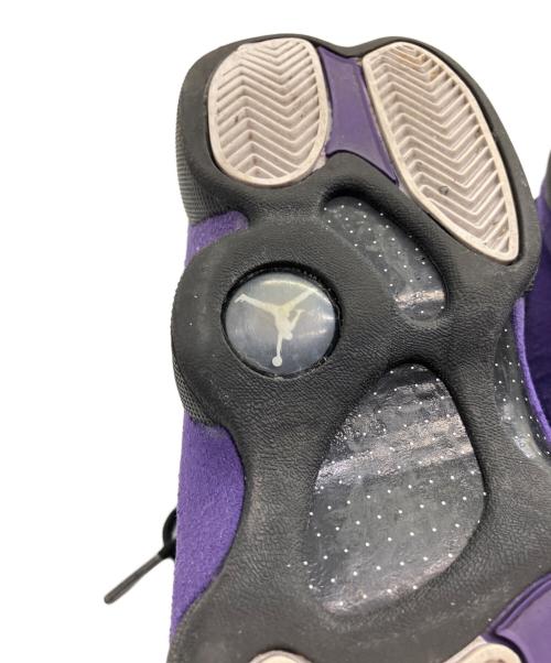 NIKE（ナイキ）NIKE (ナイキ) AIR JORDAN13 パープル×ブラック サイズ:26.5の古着・服飾アイテム