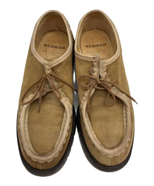 KLEMAN（クレマン）KLEMAN (クレマン) BEAUTY&YOUTH (ビューティーアンドユース) チロリアンシューズ ブラウン サイズ:41の古着・服飾アイテム