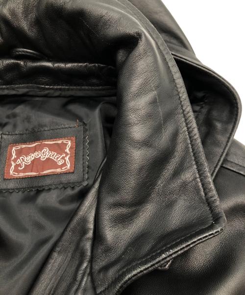 Retro Grade（レトログレード）Retro Grade (レトログレード) レザージャケット ブラック サイズ:不明の古着・服飾アイテム