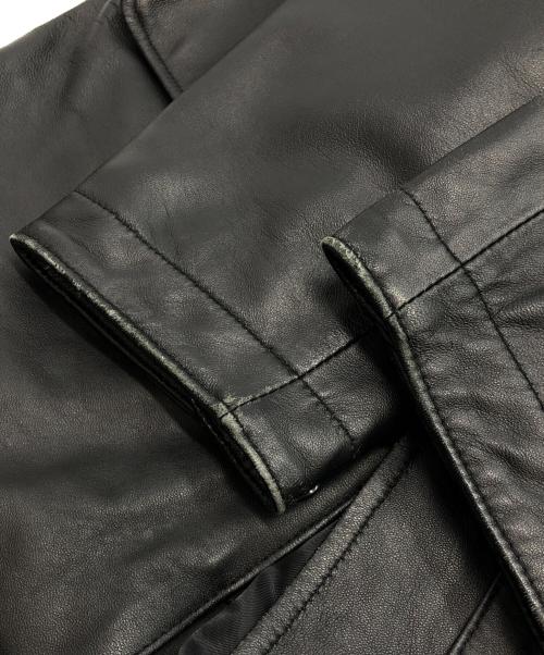 Retro Grade（レトログレード）Retro Grade (レトログレード) レザージャケット ブラック サイズ:不明の古着・服飾アイテム