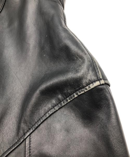Retro Grade（レトログレード）Retro Grade (レトログレード) レザージャケット ブラック サイズ:不明の古着・服飾アイテム
