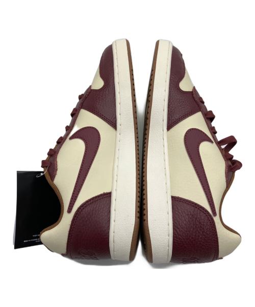 NIKE（ナイキ）NIKE (ナイキ) EBERNON LOW Premium ブラウン×アイボリー サイズ:27の古着・服飾アイテム