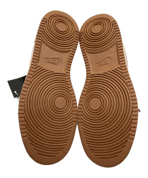 NIKE（ナイキ）NIKE (ナイキ) EBERNON LOW Premium ブラウン×アイボリー サイズ:27の古着・服飾アイテム